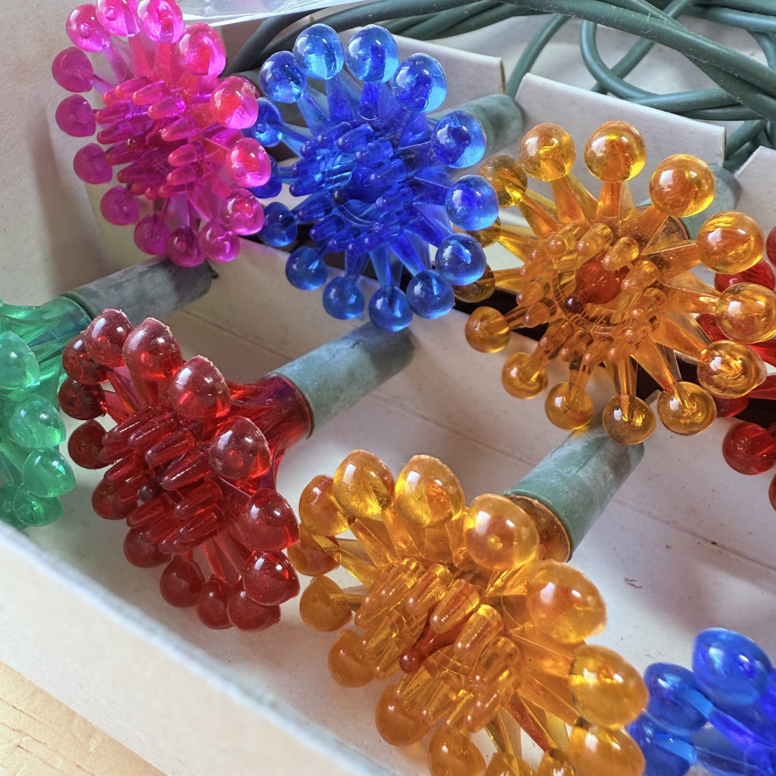 昭和レトロクリスマスライト イルミネーション電飾 サンライズ星型