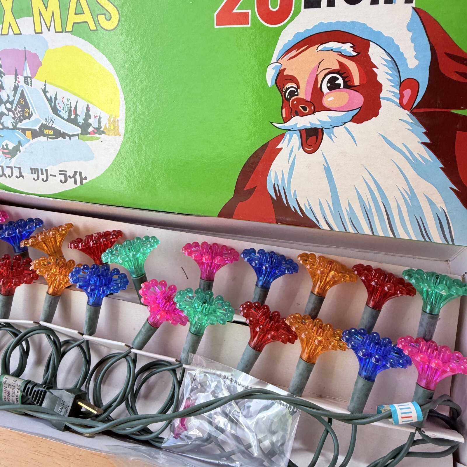 昭和レトロクリスマスライト イルミネーション電飾 サンライズ星型