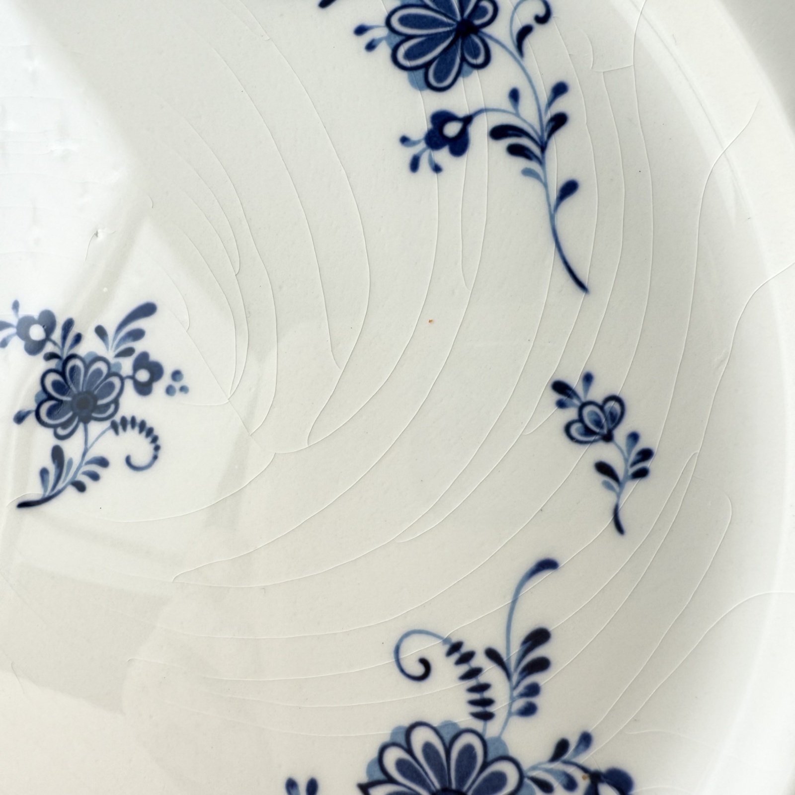 NORITAKEノリタケ CRAFTONE クラフトーン 青 小花柄 深皿 平皿 各種2枚