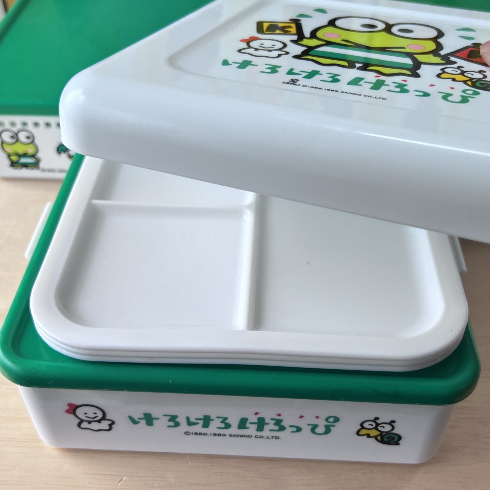 けろけろけろっぴ 1989年製 SANRIO オールドサンリオ 三段ピクニック