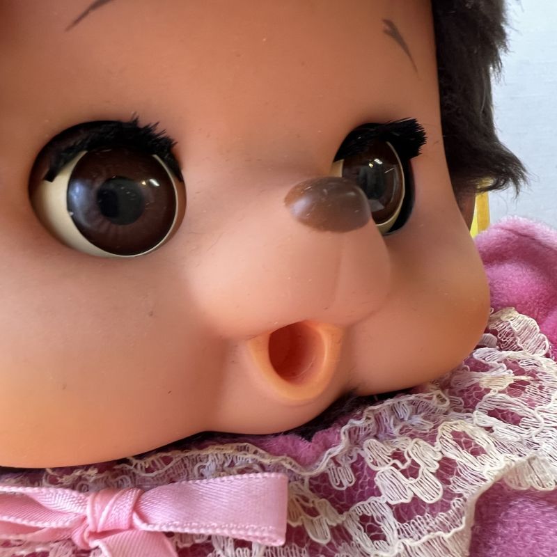 タイアップ商品〇 モンチッチ スリープアイぬいぐるみ 大サイズ