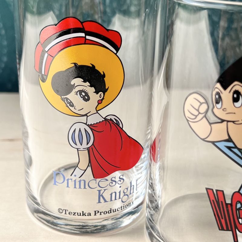 手塚治虫グラス リボンの騎士 鉄腕アトム ジャンfグル大帝 ブラック
