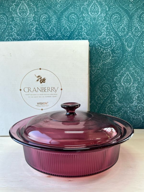 VISION CRANBERRY クランベリービジョン コーニング ガラス鍋 岩城硝子