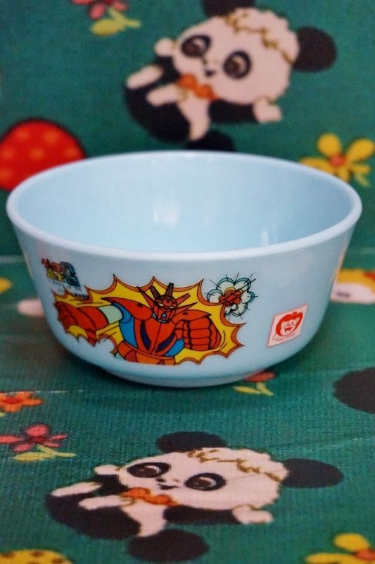 OSK プラスチックカップ プラスチック子供茶碗 ベイビーブルー 絵柄3