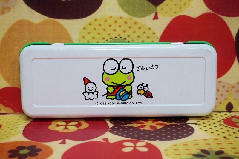 けろけろけろっぴ 缶ペンケース 1991年 ノベルティ 各色 B289