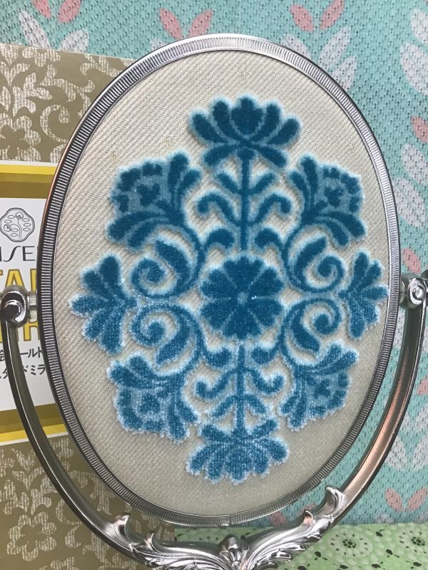 SHISEIDO 資生堂花椿会ノベルティスタンドミラー 卓上鏡