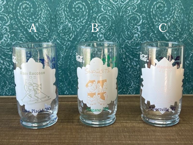 長野オリンピック コカコーラグラス ノベルティグラス 各種 G100