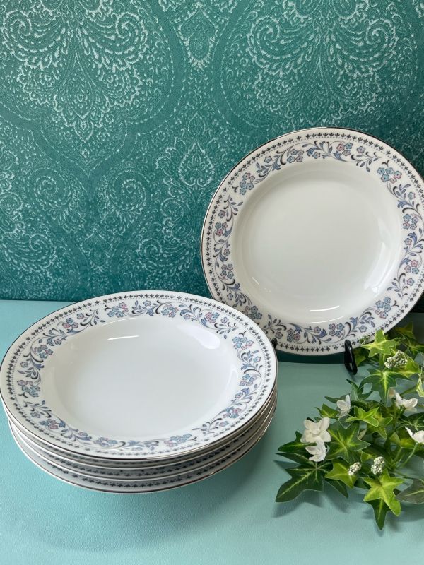 NORITAKE BlueWaltu ノリタケブルーワルツ カレー シチュー皿 各セット