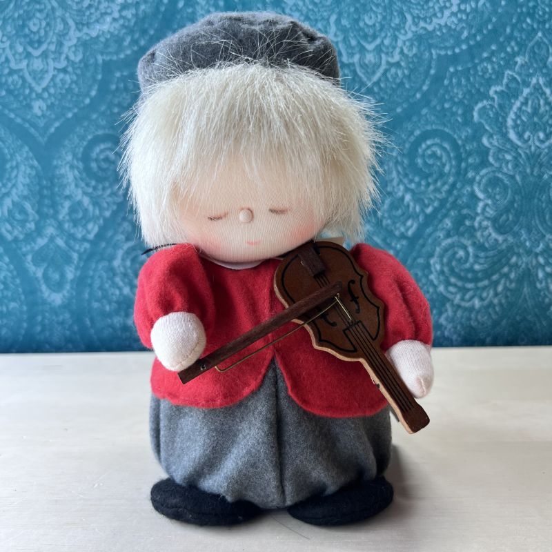 セキグチ人形 動くバイオリンオルゴール ウエンアイリッシュアイズ