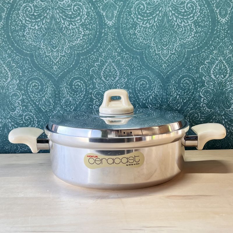 北陸アルミニウム HOKUA フレーバーリターン アルミダイキャスト両手鍋