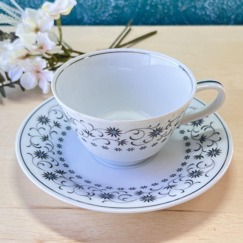 NORITAKE ノリタケ silverqueen 日本陶器会社 カップ＆ソーサー