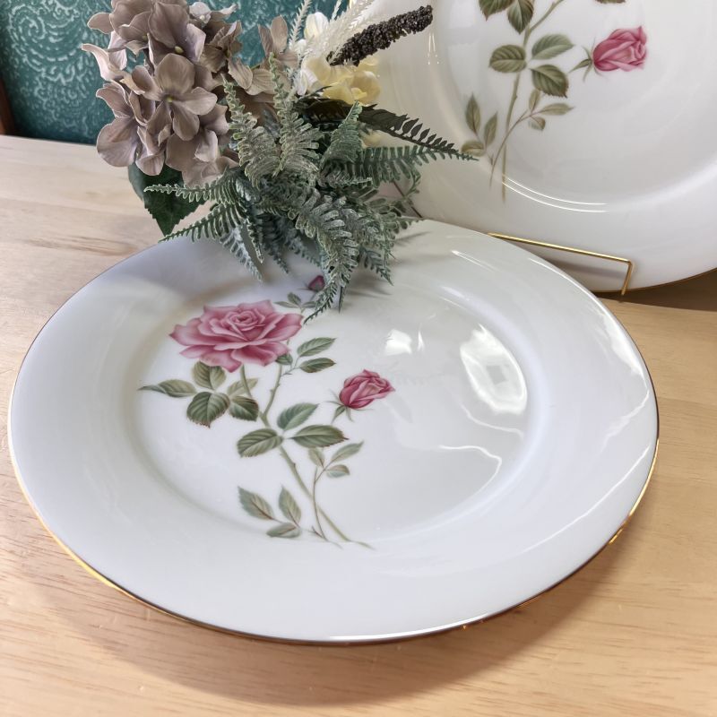 NORITAKEノリタケRC 薔薇柄の26.5cmプレート皿 各枚数 花柄