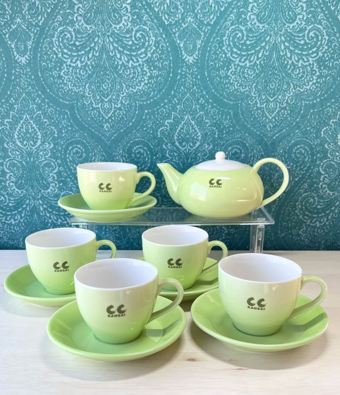 山本寛斎 KANSAI ティーセット カップ＆ソーサー×5 ティーポット×1