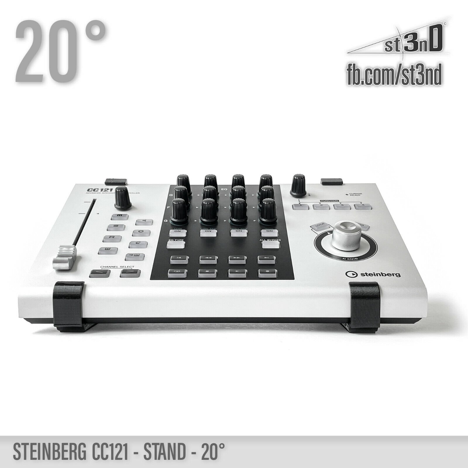 STAND for Steinberg CC121 - 20° - Synth Stand + Dust Cover for