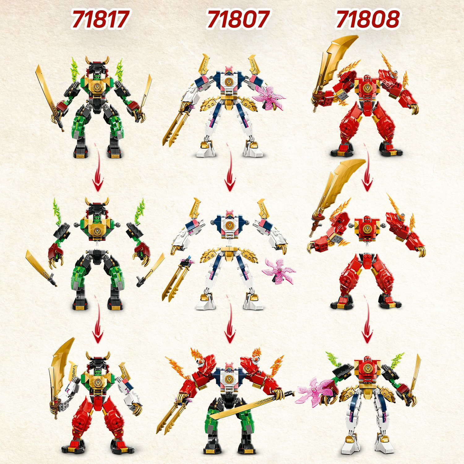 LEGO NINJAGO Lloyd's Elemental Power Mech Toy - Lucky Duck Toys