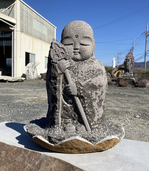 延島栄一作「お地蔵様（伊達冠石製）」1 | ストーンサークル