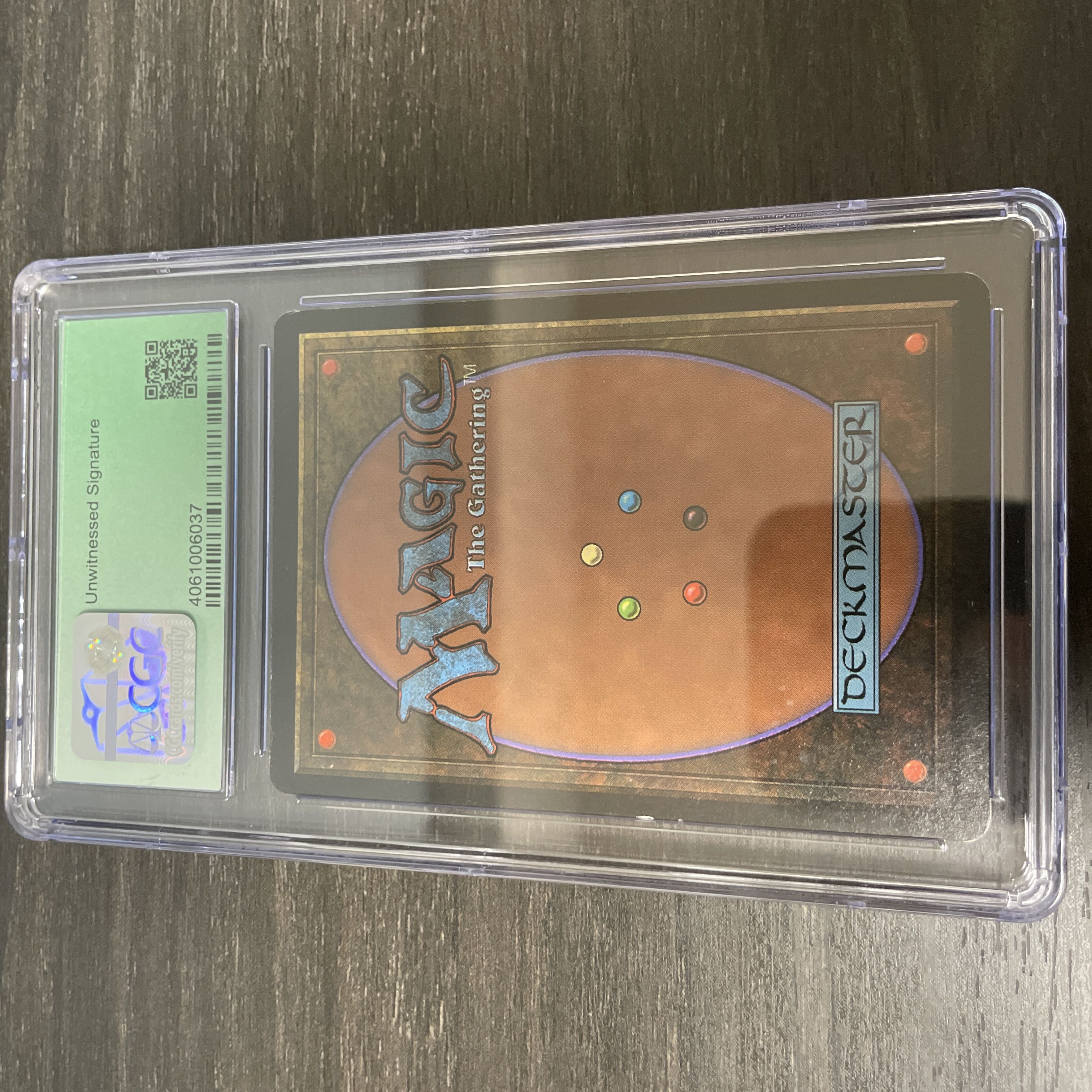 太陽の指輪/Sol Ring LEB CGC7 SIGNED 太陽の指輪/Sol Ring LEB CGC7