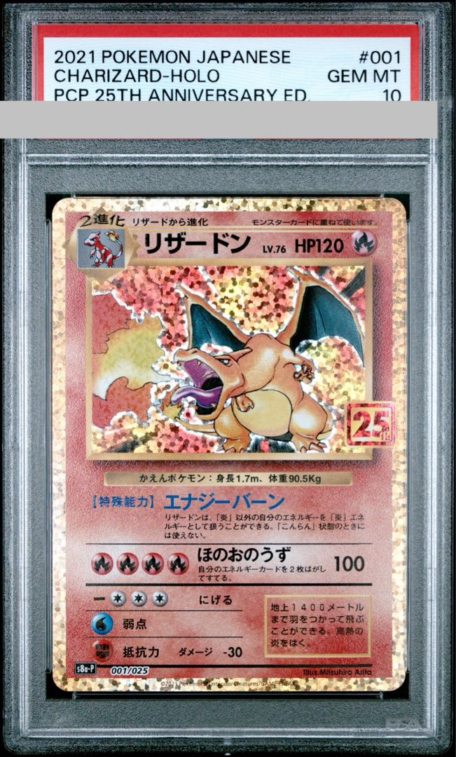 ポケモンカード リザードン ホロ キラ プロモ ファイヤーレイズ PSA10