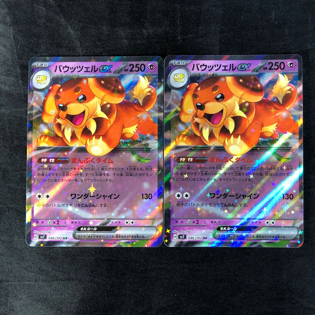 バウッツェルex RR 046/102(2枚セット) 2枚の通販 cardcollect