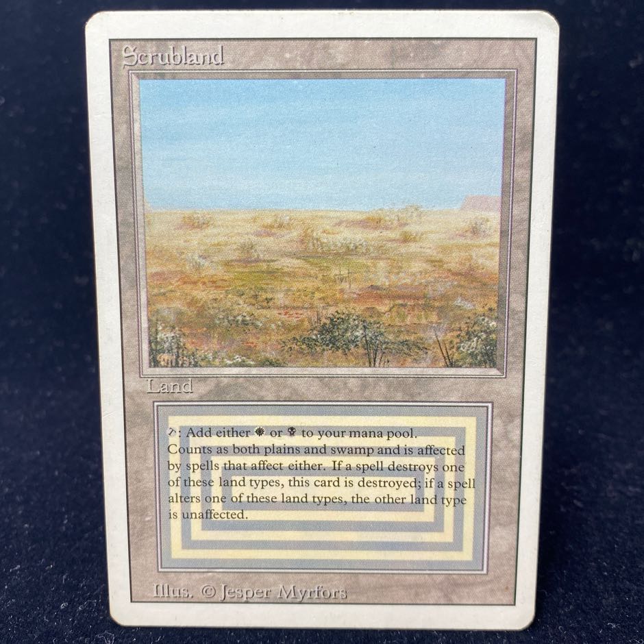 Scrubland 3ED 1枚の通販 土日祝休@magi公式(コレクター)（1783529025