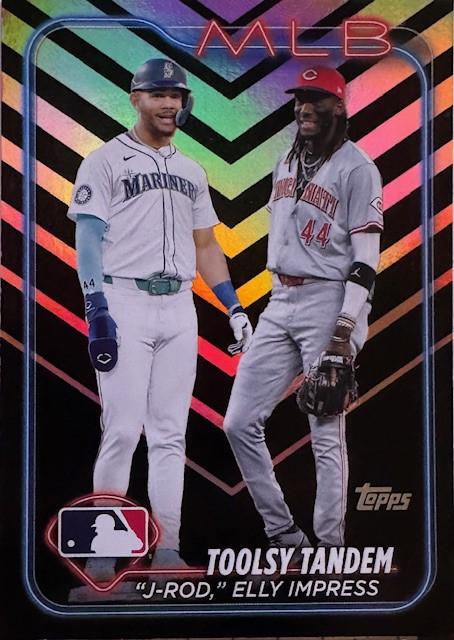 Elly De La Cruz & Julio Rodriguez [Holiday] #US238 Prices [Rookie