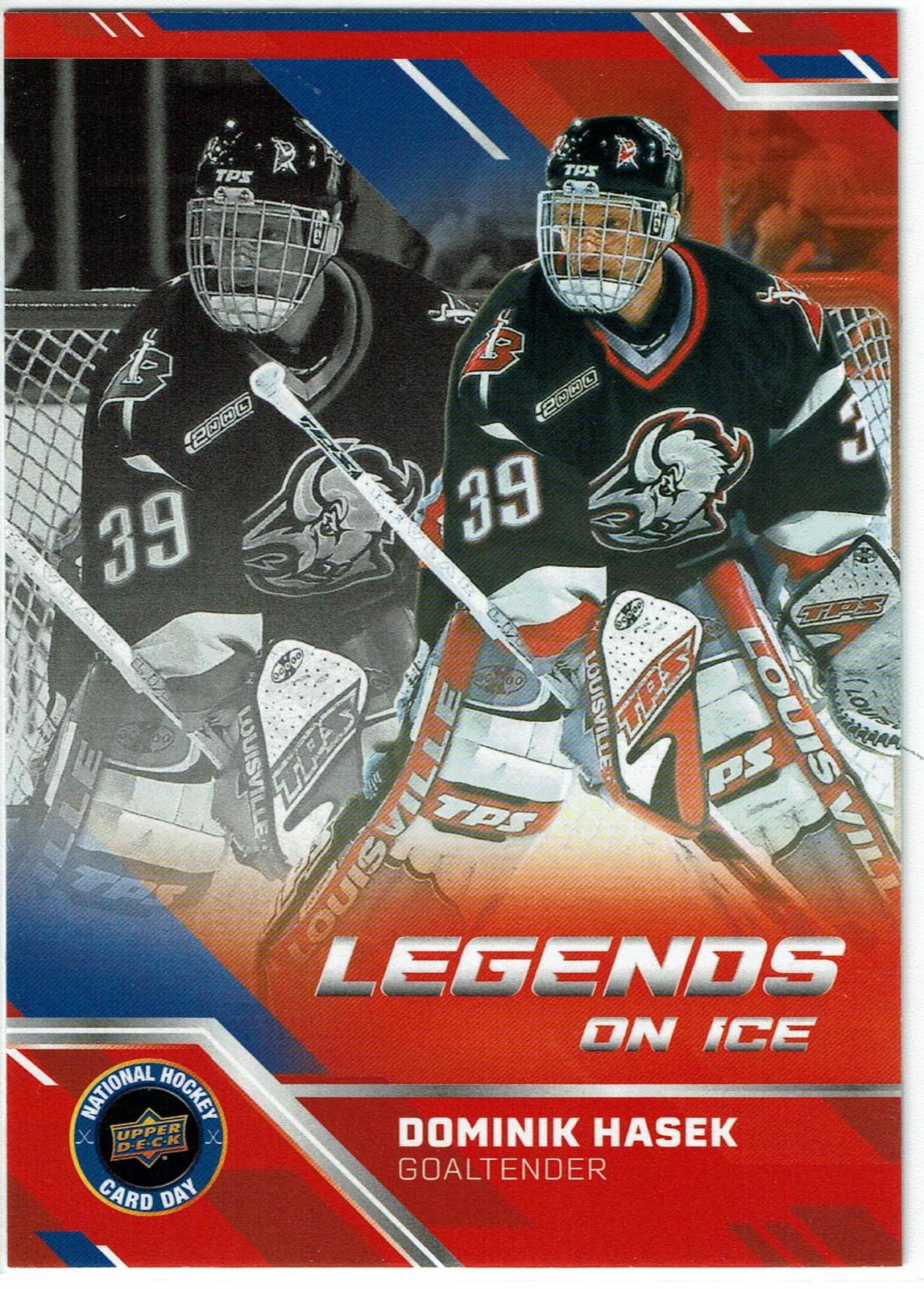 Dominik Hasek [Legends on Ice] #NHCD-29 Prices | 2025 Upper Deck