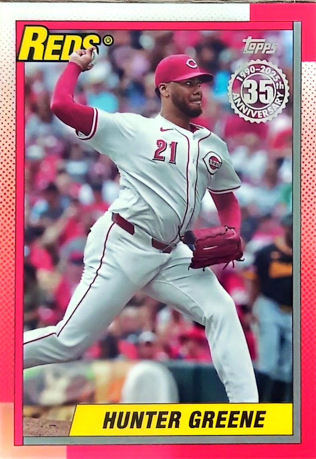 Hunter Greene #90B2-6 Prices | 2025 Topps 1990 | Baseball Cards