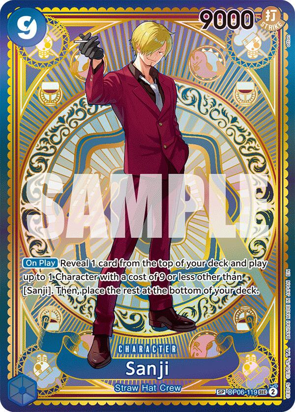 Sanji [SP] OP06-119 Prices | One Piece Fist of Divine Speed | One