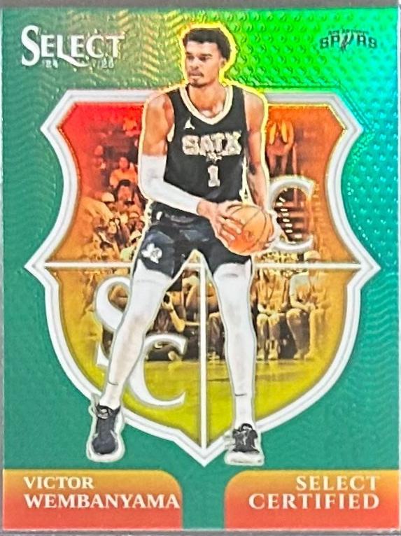 Victor Wembanyama [Green Prizm] #2 Prices | 2024 Panini Select