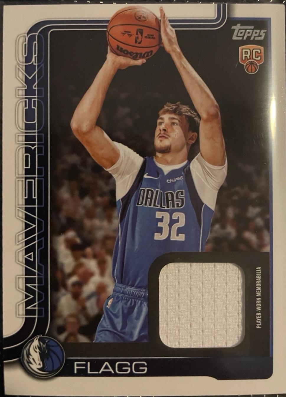 Cooper Flagg #FRO-CF Prices | 2025 Topps Flagship Real One Relic