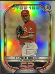 Hunter Greene #BTP-52 Prices | 2021 Bowman Scout's Top 100