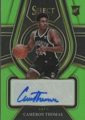 Cameron Thomas [Green Prizm] #RS-CTH Prices | 2021 Panini Select