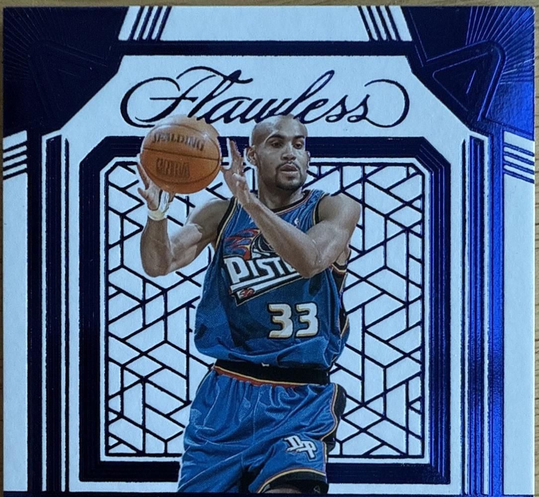 Grant Hill [Blue] #41 Prices | 2024 Panini Flawless Framework