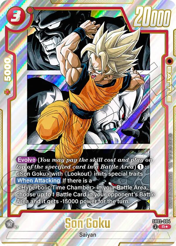 Son Goku [Alternate Art] SB02-004 Prices | Dragon Ball Fusion