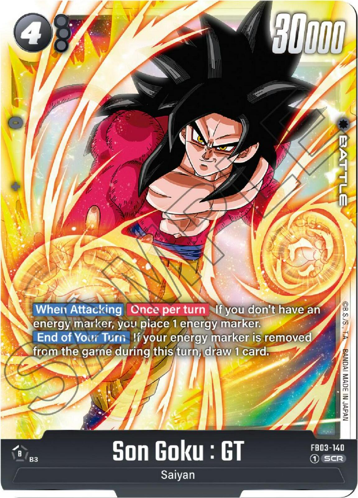 Son Goku: GT FB03-140 Prices | Dragon Ball Fusion World Raging