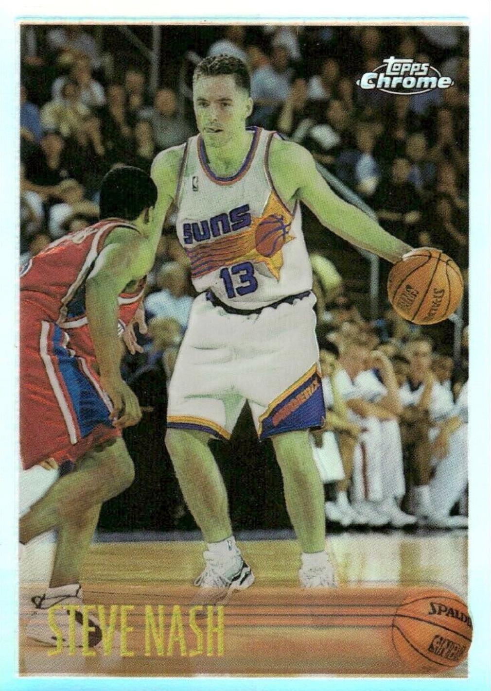 Steve Nash [Refractor] #182 Prices [Rookie] | 1996 Topps Chrome