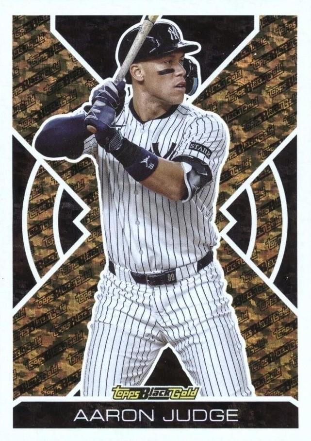 Aaron Judge #BG-18 Prices | 2025 Topps Update Black Gold