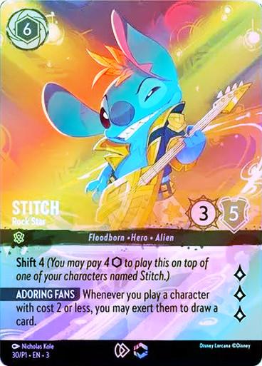 Stitch - Rock Star [Championship Prize] #30 Prices | Lorcana Promo