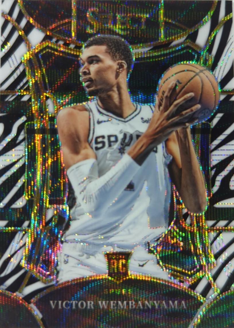 Victor Wembanyama [Zebra Prizm] #311 Prices [Rookie] | 2023 Panini