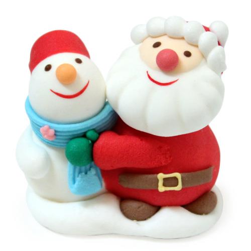 メレンゲオーナメント 1166「サンタとスノー君」（36個