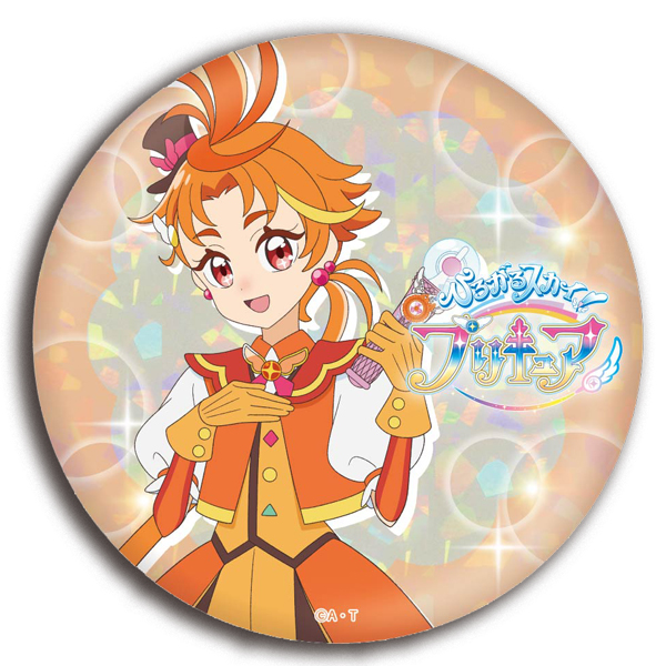ひろがるスカイ！プリキュア】ホログラム缶バッジ キュアウィング