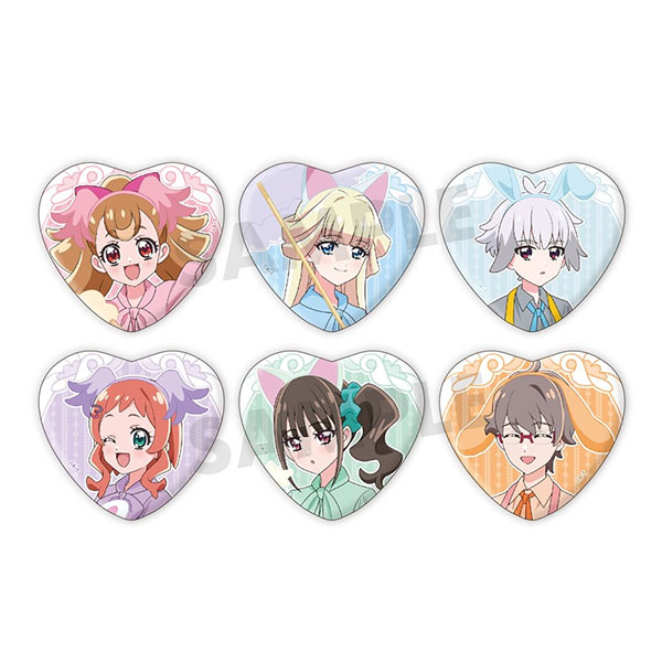 プリキュアシリーズ】プリティストア出張店2024inOIOI ハート型缶