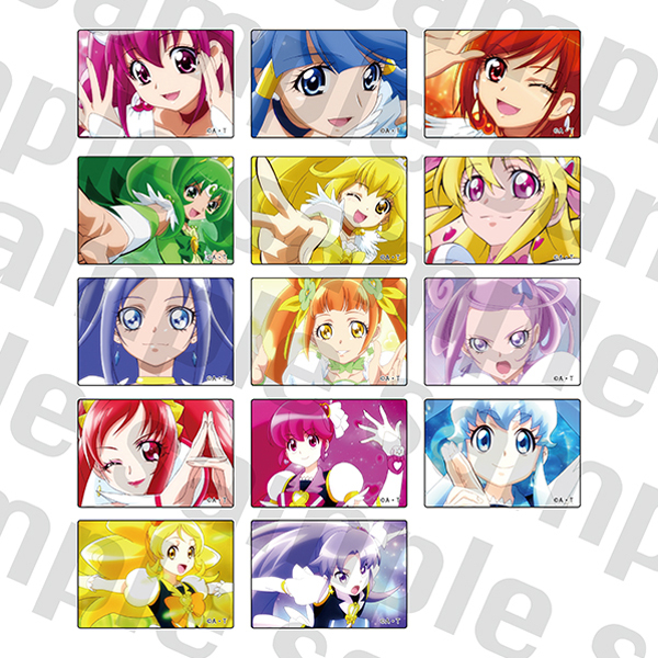 全プリキュア展】アクリルマグネット(2012～2014)（全14種ランダム1個