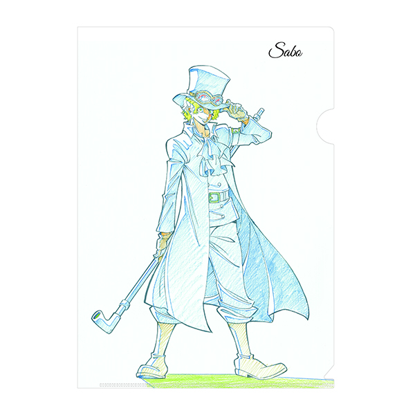 ワンピース】ONE PIECE.COM ILLUSTRATION WORKS クリアファイル/サボ