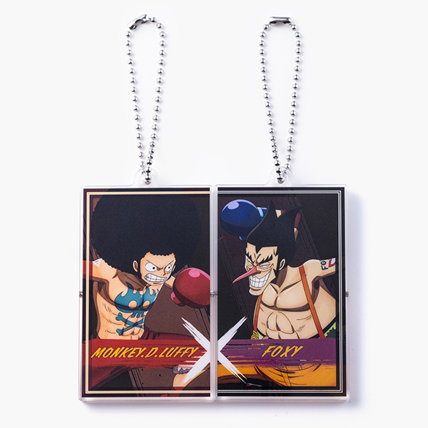 ワンピース】2024ライバルズ ニコイチアクリルキーホルダー MONKEY.D