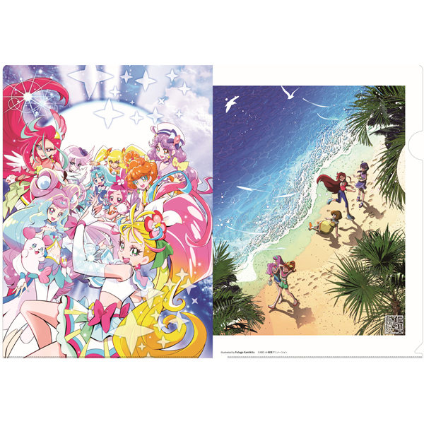 トロピカル～ジュ！プリキュア】上北ふたご プリキュアクリアファイル