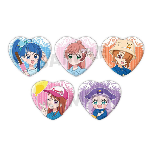 プリキュアシリーズ】プリティストア出張店2024inOIOI ハート型缶
