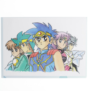 ダイの大冒険】キャラファイングラフ 額装複製原画 1990年 週刊少年