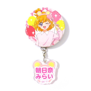 プリキュアシリーズ】プリティストア出張店2024inOIOI お名前缶バッジ