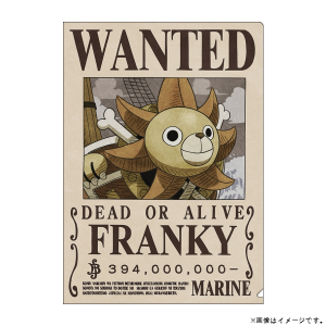 ワンピース】手配書クリアファイル ルフィ 30億: ステーショナリー